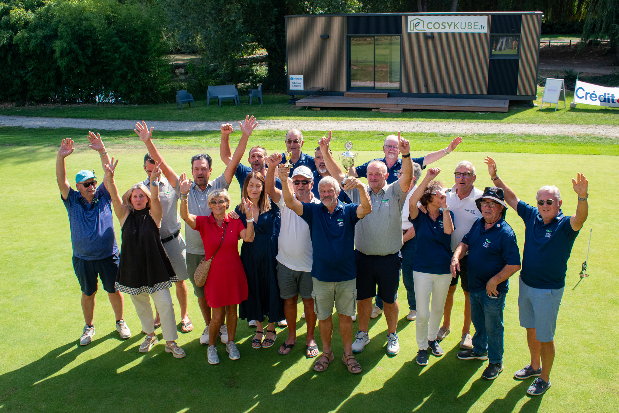 Le Golf du Val d’Auzon maître chez lui lors de la finale des Championnats de France LIPP